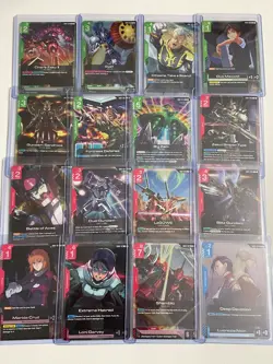 100+ GUNDAM Card Game Lot LR R HOLO FOIL C++ Resource GD01 GD02 GD03 Mobile Suit - Image 5