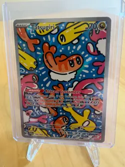 Tatsugiri 186/187 Twilight Masquerade Illustration Rare Pokemon TCG card - Image 2