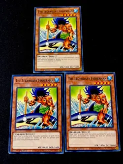 The Legendary Fisherman (X3) LED9-EN023 Yugioh 1st Edition (New) - Image 1