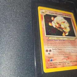 Pokemon TCG Light Arcanine Neo Destiny Holo Card 12/105 - Image 3