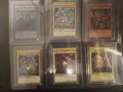 Yugioh Legendary Collection 25th Anniversary Set Of 6 Promos LC01-en001-6 God - Image 2