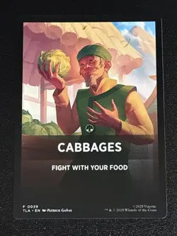 MTG Avatar: The Last Airbender Cabbages Theme Card 0039 NM - Image 1