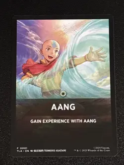 MTG Avatar: The Last Airbender Aang Theme Card 0001 NM - Image 1
