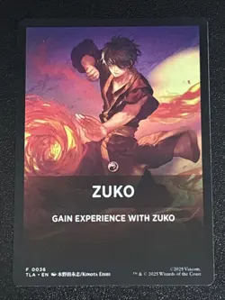 MTG Avatar: The Last Airbender Zuko Theme Card 0036 NM - Image 1