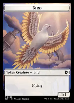 Bird // Storm Crow Double-Sided Token - MTG Cards Shop - Image 1