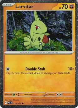 Larvitar - (Cosmo Foil) Promo Miscellaneous Cards & Products 110/193 NM - Image 1