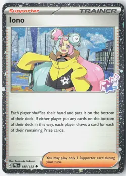 Iono - (Cosmo Foil) Holo Promo Miscellaneous Cards & Products 185/193 NM - Image 1