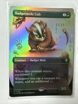 Badgermole Cub (Borderless) Avatar: The Last Airbender Foil - Image 2