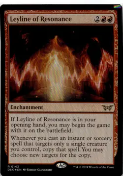 Leyline of Resonance [DSK - 143]Foil - Image 1