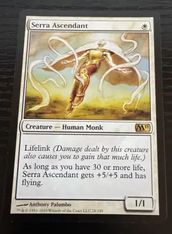 Serra Ascendant - M11 2011 Magic the Gathering MTG - Image 1