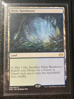 MTG Misty Rainforest Modern Horizons 2 250 - Image 1