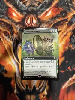 Springleaf Parade (Extended Art) Commander: Lorwyn Eclipsed Regular - Image 1