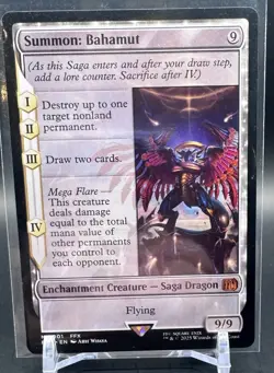 MTG: Summon: Bahamut Final Fantasy Regular - Image 1