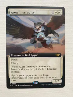 MTG Aven Interrupter 309 | NM | Outlaws of Thunder Junction - Image 1