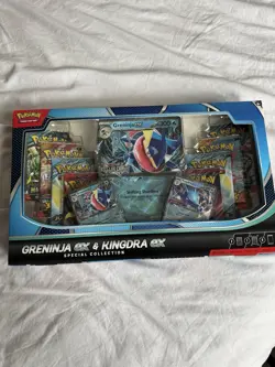 Pokemon TCG: Greninja EX & Kingdra EX Special Collection box - Image 1