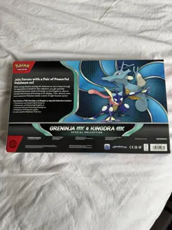 Pokemon TCG: Greninja EX & Kingdra EX Special Collection box - Image 2