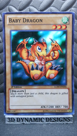 | Yugioh Baby Dragon LCJW-EN006 1st Edition Super Rare Joeys World PL 🔥 | - Image 1