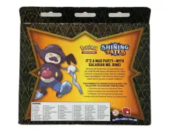Pokemon Shining Fates Mad Party Pin Collektion - Galarian Mr. Rime EN NEU & OVP - Image 3