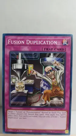 Fusion Duplication 1st Edition [LP] - Yu-Gi-Oh! CYAC [Common] - Image 1