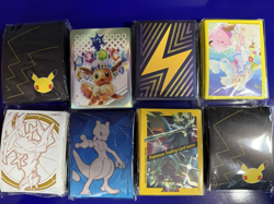 Lot Of 8 Pokemon TCG ETB Card Soft Penny Sleeves Sealed and 2 partial sets - Image 1