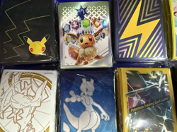 Lot Of 8 Pokemon TCG ETB Card Soft Penny Sleeves Sealed and 2 partial sets - Image 2
