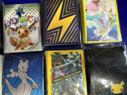 Lot Of 8 Pokemon TCG ETB Card Soft Penny Sleeves Sealed and 2 partial sets - Image 3