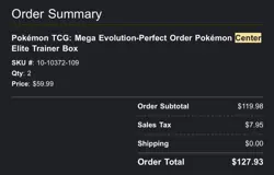 Pokemon TCG Perfect Order Pokemon Center ETBs x2 *PRESALE* - Image 2