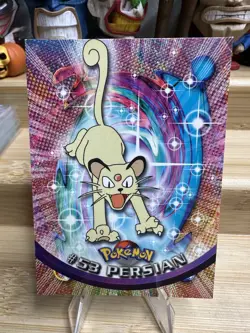 Persian #53 Topps Pokemon Tv Animation Edition - Image 1