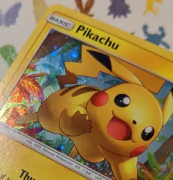 Pokemon TCG Pikachu SM76 Sun And Moon Promo Cosmos Holo English 2017 - Image 4