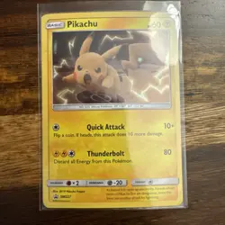 Pokemon Pikachu SM227 Promo Holo SM 60 HP 2019 English - Image 1