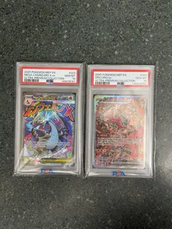 POKEMON PROMO 023 MEGA CHARIZARD X EX PSA 10 024 ORICORIO EX PSA 10 SEQUENTIAL - Image 1