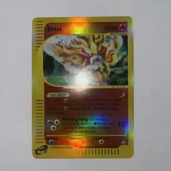 Entei 10/147 Pokemon Aquapolis E-Reader Reverse Holo - Image 4