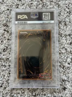 2007 YU-GI-OH! STON-STRIKE OF NEOS #EN035 E-HERO GRAND NEOS STON PSA 8 - Image 2