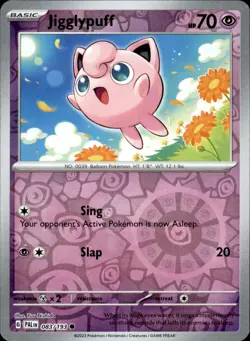 Jigglypuff 083/193 Reverse Holo - Pokemon SV02: Paldea Evolved LP - Image 1
