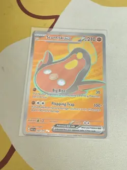 Pokemon TCG Stunfisk ex 252/217 Full Art – Ascended Heroes - Image 1