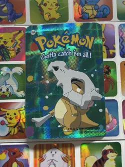 Pokemon 151 Vintage Pocket Monsters Vending HOLO Prism Sticker 2000 Nintendo - Image 2