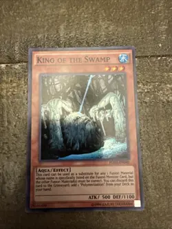 Yu-Gi-Oh King of the Swamp FUEN-EN040 Super Rare 1st Edition Near Mint Condition - Image 1