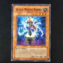 Inaba White Rabbit LOD-065 - Legacy of Darkness - Yugioh Card - Image 1