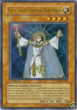 Yugioh - Lyla, Lightsworn Sorceress (Ultra Rare) (Unlimited) - LODT-EN019 (P) - Image 1