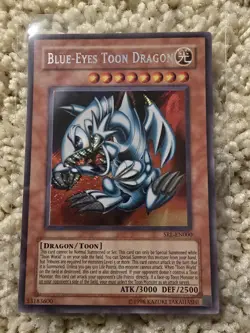 Blue-Eyes Toon Dragon SRL-000 Spell Ruler Unlimited SR - Image 1