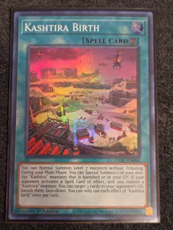 1X LP Kashtira Birth - DABL-EN060 - Super Rare 1st Edition - Image 1