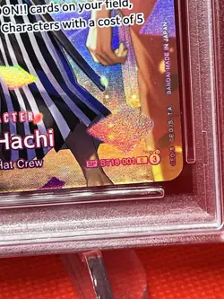 PSA 10 Uso-Hachi ST18-001 SP (OP10) Royal Blood One Piece TCG English Usopp - Image 3