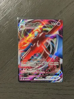 Pokemon TCG Card Deoxys VMAX SWSH267 SWSH: Sword & Shield Promo Cards Holo NM - Image 1