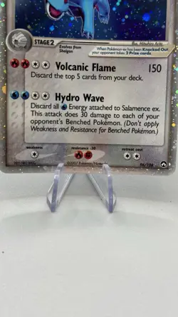 Pokemon TCG Salamence EX Power Keepers Holo Card 96/108 MP - Image 2