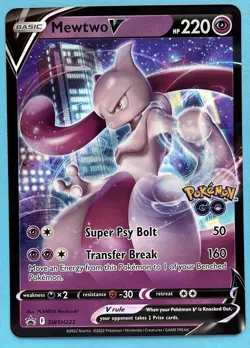 Mewtwo V SWSH223 SWSH: Sword & Shield Promo Cards Holo - Image 1