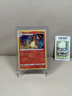 Charizard 025/185 Non-Holo Rare Card Pokemon Vivid Voltage - Image 1