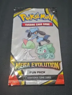 Pokemon Mega Evolution Fun Pack (3 Card Pack) Pokemon TCG New Sealed - Image 1