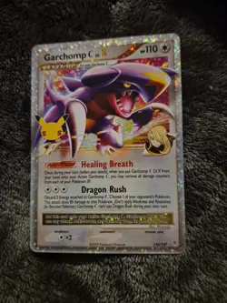 Pokemon TCG Garchomp C LV.X Ultra Rare Card 145/147 Celebrations - NM - Image 1