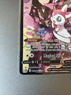 Pokemon TCG Sylveon v TG14/TG30 Holo Card Secret Rare Brilliant Stars - Image 5