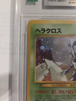 Heracross Holo Neo Genesis - MNT 8.5 - 6/111 Rare WOTC Pokemon Card 2000 Vintage - Image 2